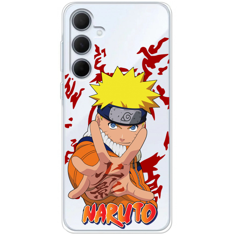 Прозрачный чехол BoxFace Samsung Galaxy A35 5G (A356) Naruto