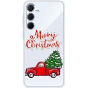 Прозрачный чехол BoxFace Samsung Galaxy A35 5G (A356) Holiday Car