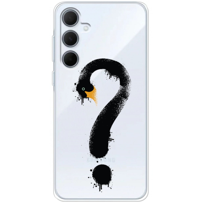 Прозрачный чехол BoxFace Samsung Galaxy A35 5G (A356) Swan question