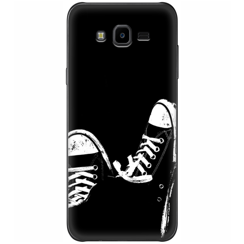 Чехол Uprint Samsung Galaxy J7 Neo Duos J701 Black Sneakers