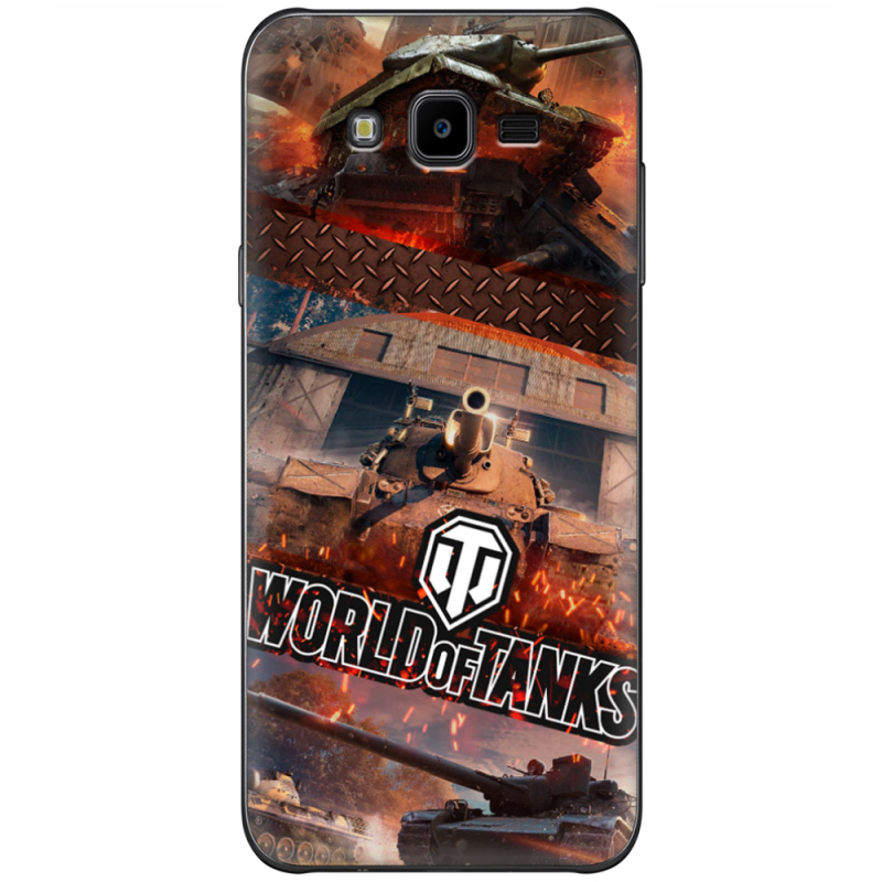 Чехол Uprint Samsung Galaxy J7 Neo Duos J701 World Of Tanks