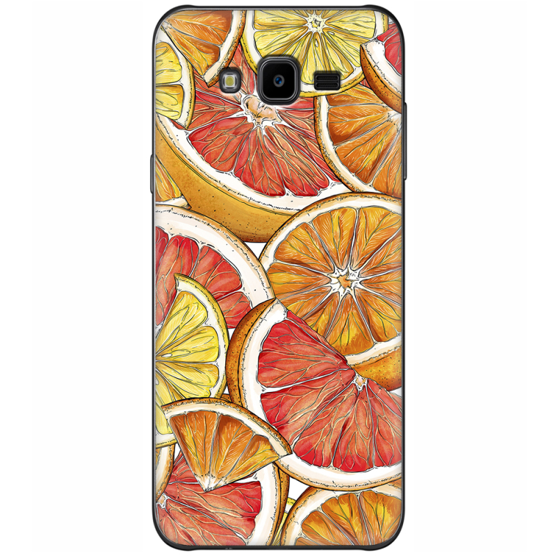 Чехол Uprint Samsung Galaxy J7 Neo Duos J701 Citrus Pattern