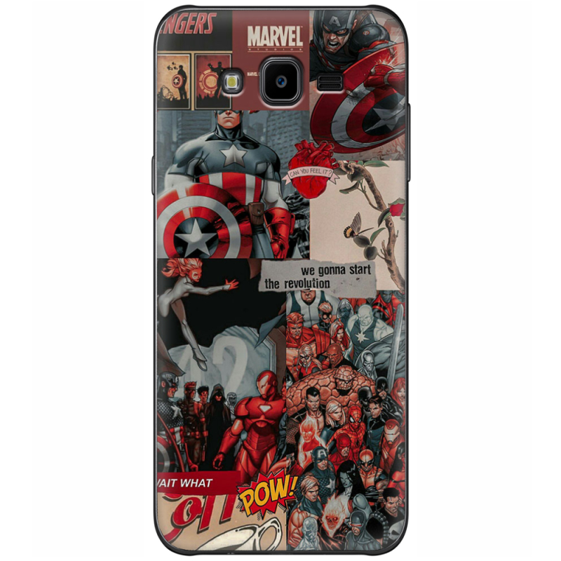 Чехол Uprint Samsung Galaxy J7 Neo Duos J701 Marvel Avengers