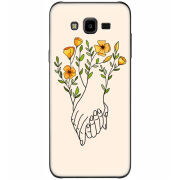 Чехол Uprint Samsung Galaxy J7 Neo Duos J701 Flower Hands