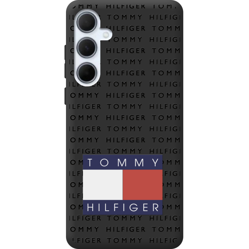 Черный чехол BoxFace Samsung Galaxy A35 5G (A356) Tommy Print