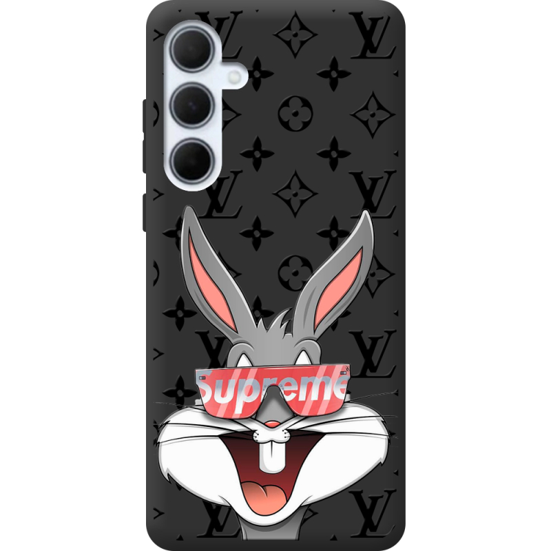 Черный чехол BoxFace Samsung Galaxy A35 5G (A356) looney bunny