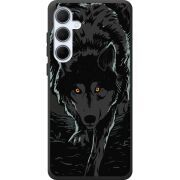 Черный чехол BoxFace Samsung Galaxy A35 5G (A356) Wolf