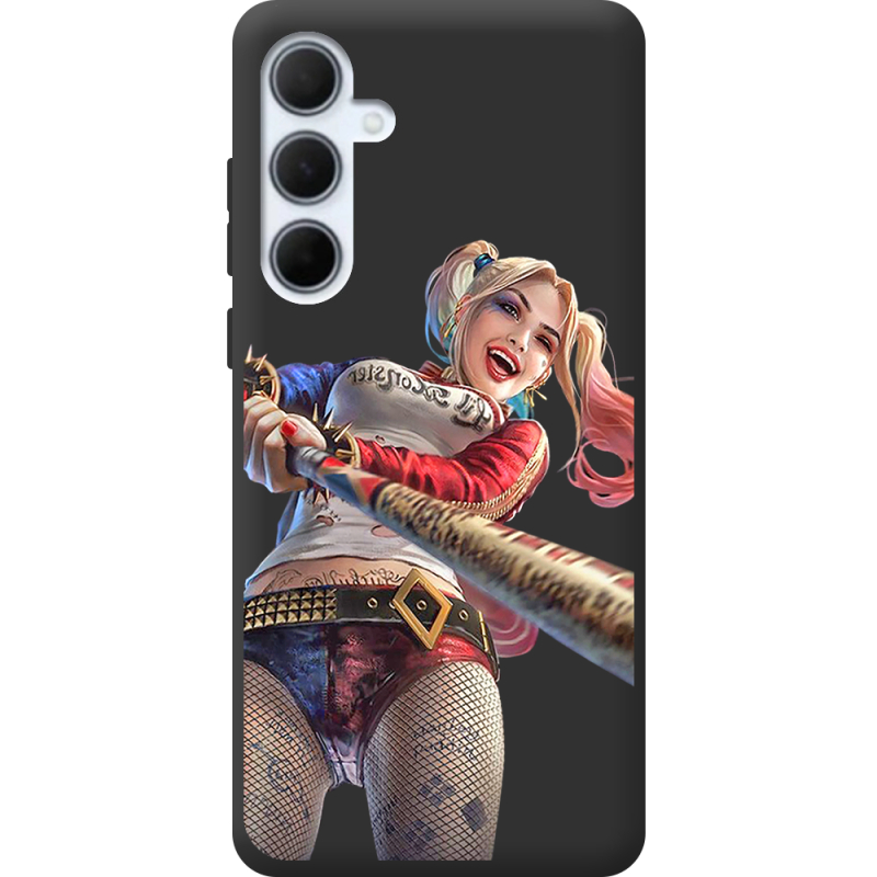 Черный чехол BoxFace Samsung Galaxy A35 5G (A356) Happy Harley Quinn