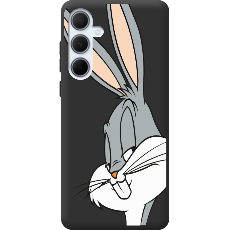 Черный чехол BoxFace Samsung Galaxy A35 5G (A356) Lucky Rabbit