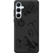 Черный чехол BoxFace Samsung Galaxy A35 5G (A356) Mountains