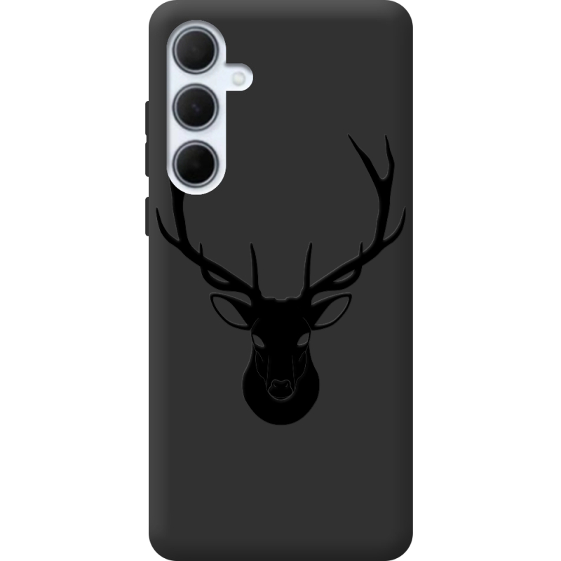 Черный чехол BoxFace Samsung Galaxy A35 5G (A356) Deer