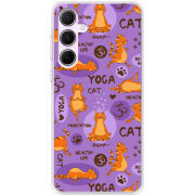 Чехол BoxFace Samsung Galaxy A55 5G (A556) Yoga Cat