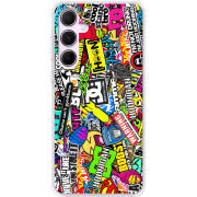 Чехол BoxFace Samsung Galaxy A55 5G (A556) Multicolored Inscriptions