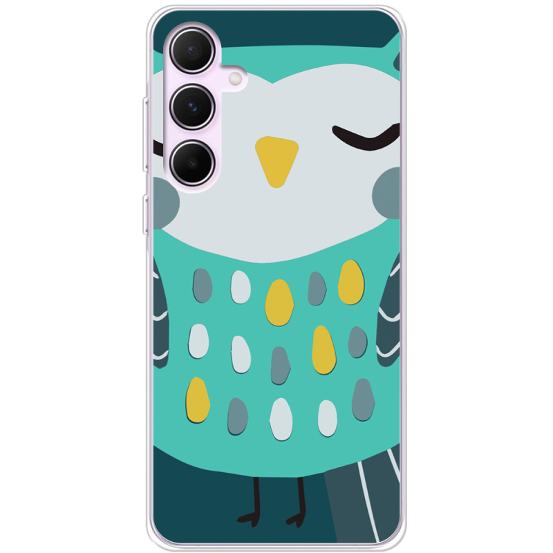 Чехол BoxFace Samsung Galaxy A55 5G (A556) Green Owl