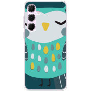 Чехол BoxFace Samsung Galaxy A55 5G (A556) Green Owl