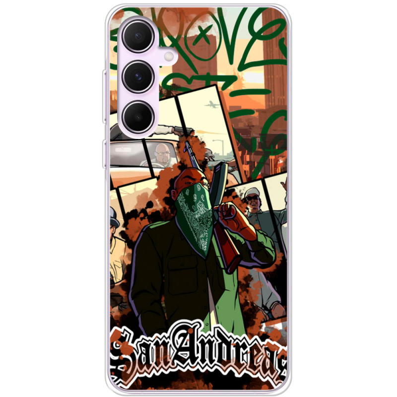 Чехол BoxFace Samsung Galaxy A55 5G (A556) GTA San Andreas