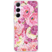 Чехол BoxFace Samsung Galaxy A55 5G (A556) Pink Peonies