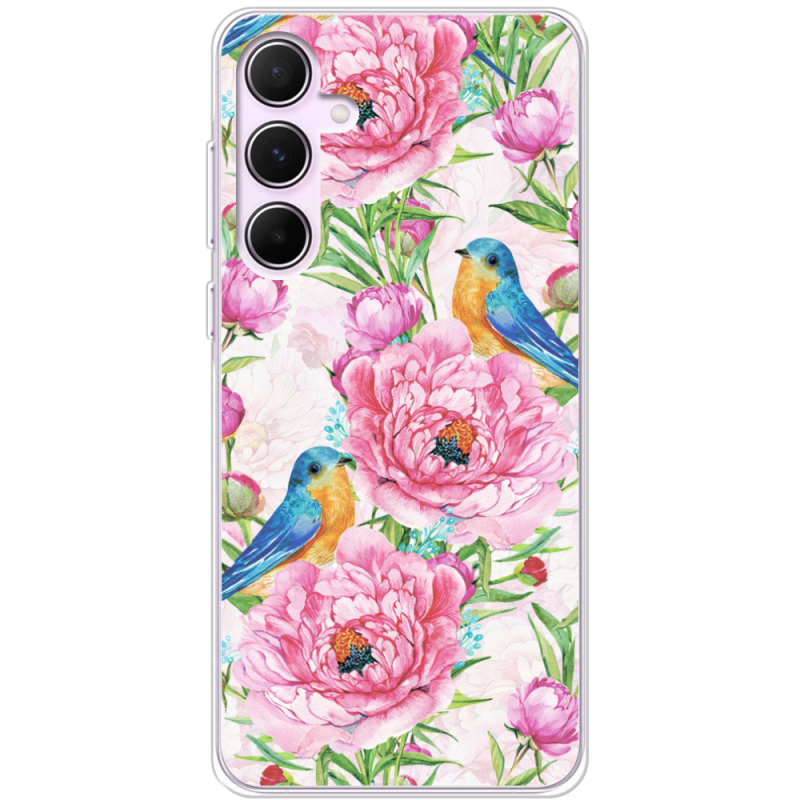 Чехол BoxFace Samsung Galaxy A55 5G (A556) Birds and Flowers