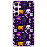 Чехол BoxFace Samsung Galaxy A55 5G (A556) Halloween Purple Mood