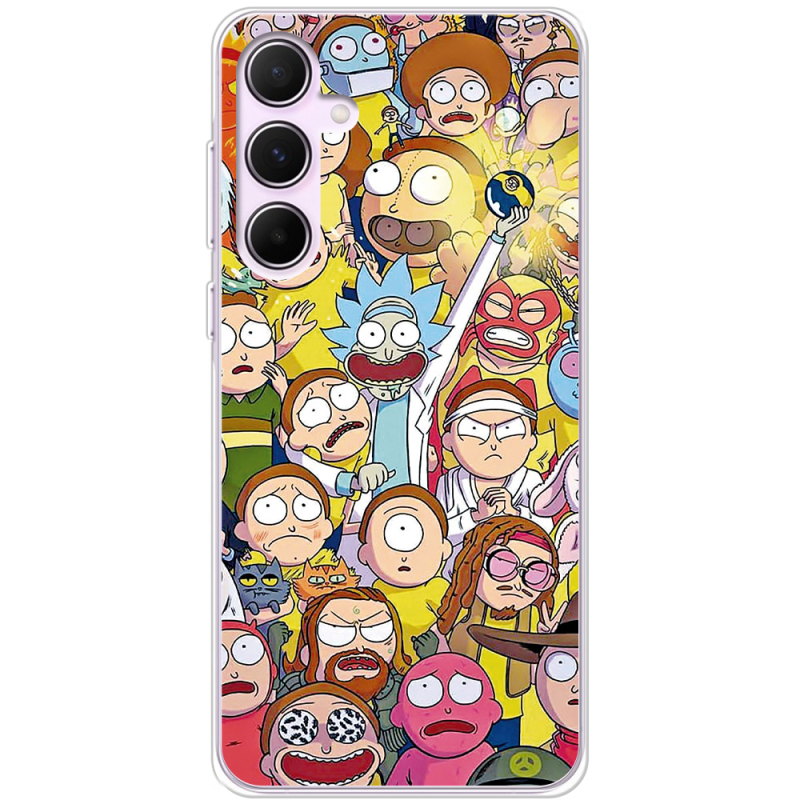 Чехол BoxFace Samsung Galaxy A55 5G (A556) Rick and Morty