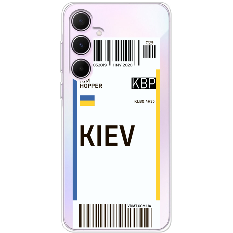 Прозрачный чехол BoxFace Samsung Galaxy A55 5G (A556) Ticket Kiev