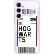 Прозрачный чехол BoxFace Samsung Galaxy A55 5G (A556) Ticket Hogwarts