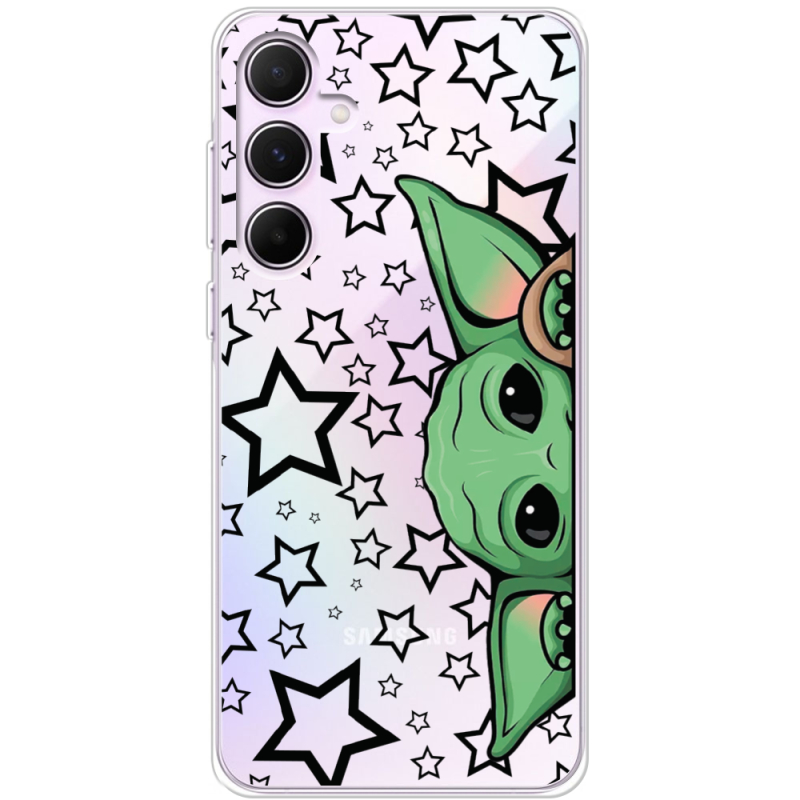 Прозрачный чехол BoxFace Samsung Galaxy A55 5G (A556) Baby Yoda