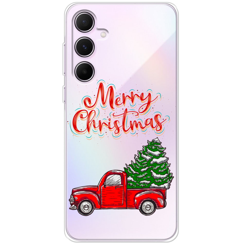 Прозрачный чехол BoxFace Samsung Galaxy A55 5G (A556) Holiday Car