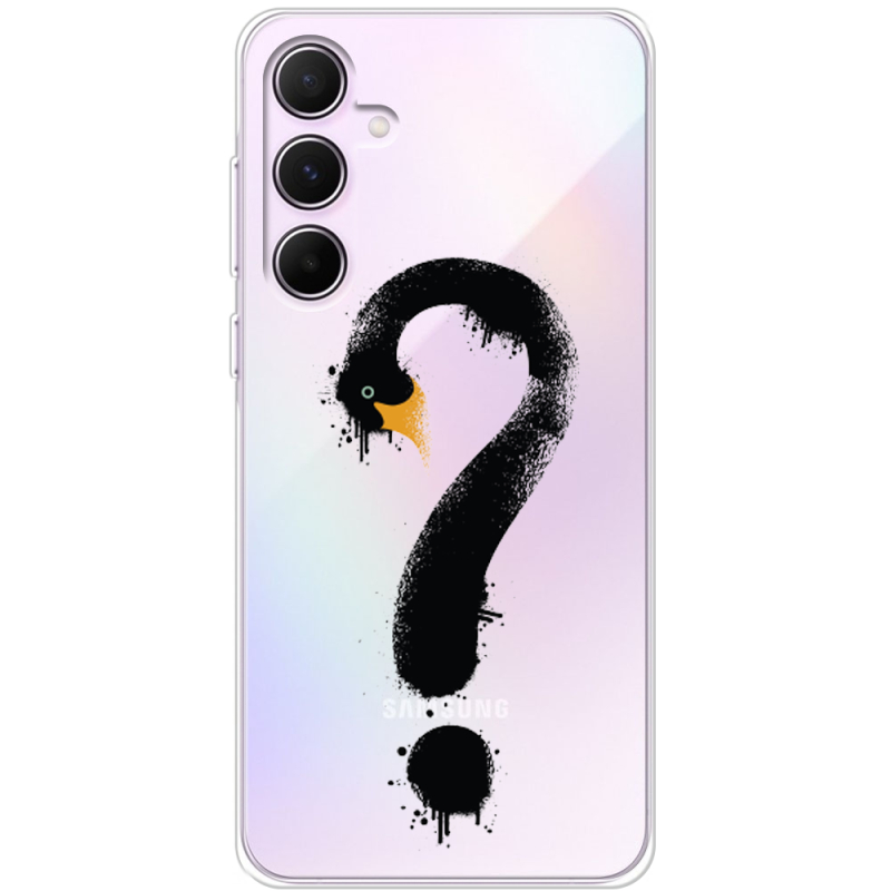 Прозрачный чехол BoxFace Samsung Galaxy A55 5G (A556) Swan question