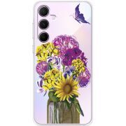 Прозрачный чехол BoxFace Samsung Galaxy A55 5G (A556) My Bouquet