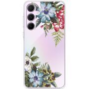 Прозрачный чехол BoxFace Samsung Galaxy A55 5G (A556) Floral