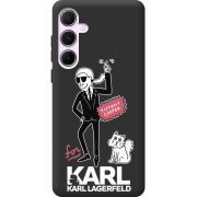 Черный чехол BoxFace Samsung Galaxy A55 5G (A556) For Karl