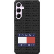 Черный чехол BoxFace Samsung Galaxy A55 5G (A556) Tommy Print