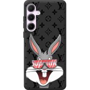 Черный чехол BoxFace Samsung Galaxy A55 5G (A556) looney bunny