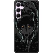 Черный чехол BoxFace Samsung Galaxy A55 5G (A556) Wolf