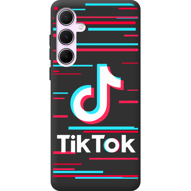 Черный чехол BoxFace Samsung Galaxy A55 5G (A556) Tik Tok