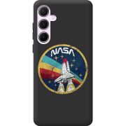 Черный чехол BoxFace Samsung Galaxy A55 5G (A556) NASA