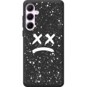 Черный чехол BoxFace Samsung Galaxy A55 5G (A556) Sad Way