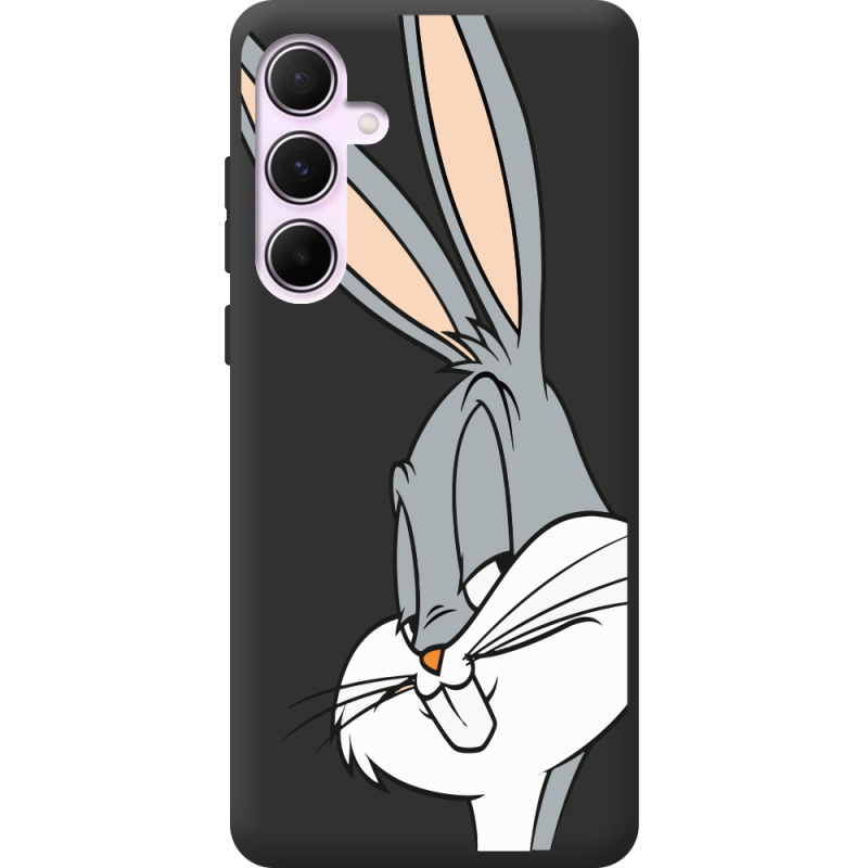 Черный чехол BoxFace Samsung Galaxy A55 5G (A556) Lucky Rabbit