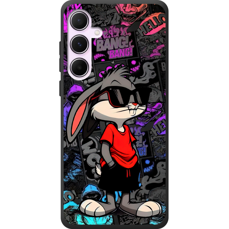 Черный чехол BoxFace Samsung Galaxy A55 5G (A556) Малий вухань