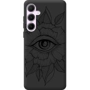 Черный чехол BoxFace Samsung Galaxy A55 5G (A556) Eye