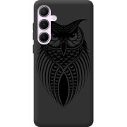 Черный чехол BoxFace Samsung Galaxy A55 5G (A556) Owl