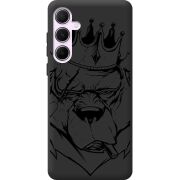 Черный чехол BoxFace Samsung Galaxy A55 5G (A556) Bear King