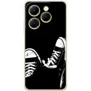 Чехол BoxFace Infinix Hot 40 Black Sneakers