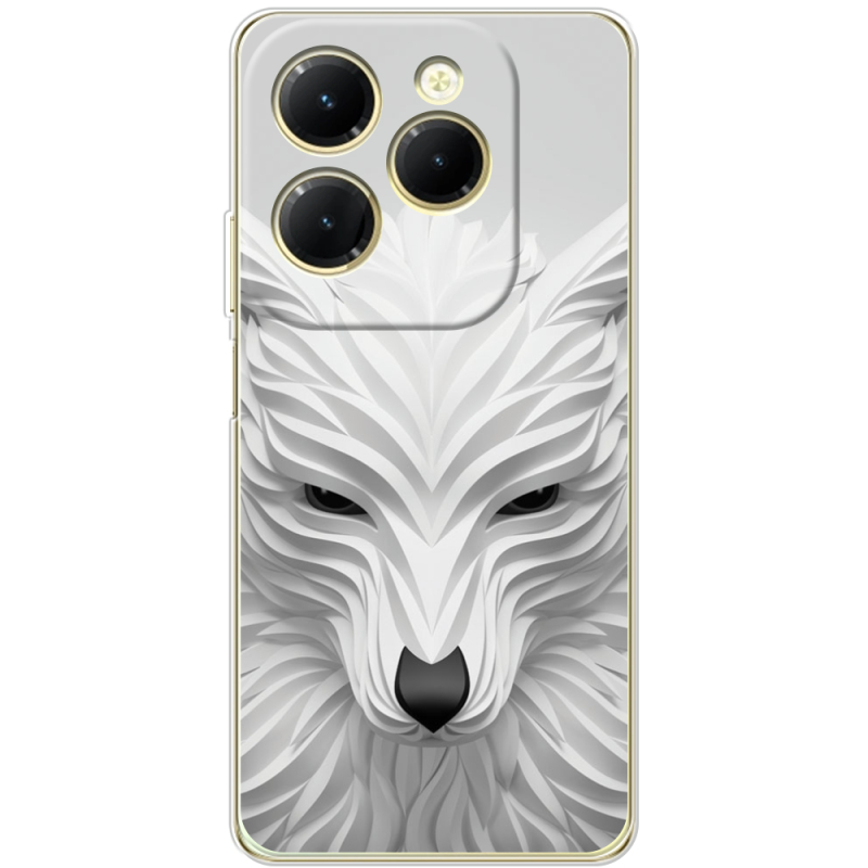 Чехол BoxFace Infinix Hot 40 White Wolf