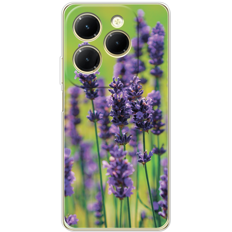 Чехол BoxFace Infinix Hot 40 Green Lavender