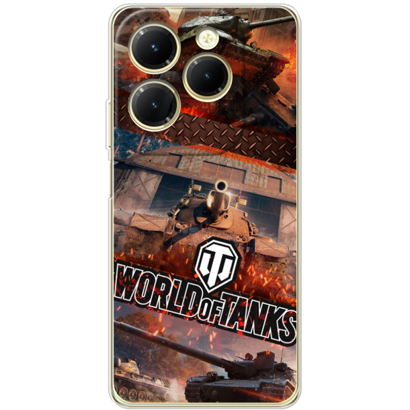 Чехол BoxFace Infinix Hot 40 World Of Tanks