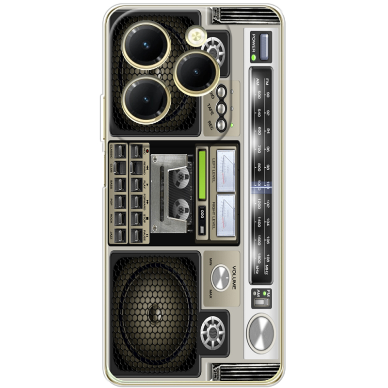 Чехол BoxFace Infinix Hot 40 Old Boombox