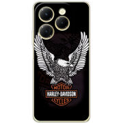 Чехол BoxFace Infinix Hot 40 Harley Davidson and eagle