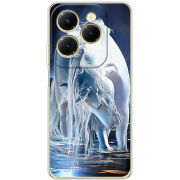 Чехол BoxFace Infinix Hot 40 White Horse